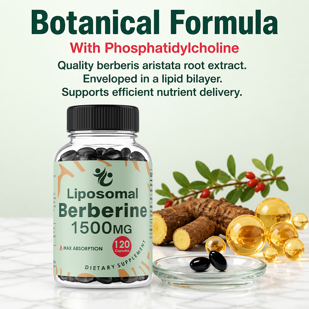 Liposomal Berberine HCL - 1500 - Berberine Hcl Capsule 评论和价格