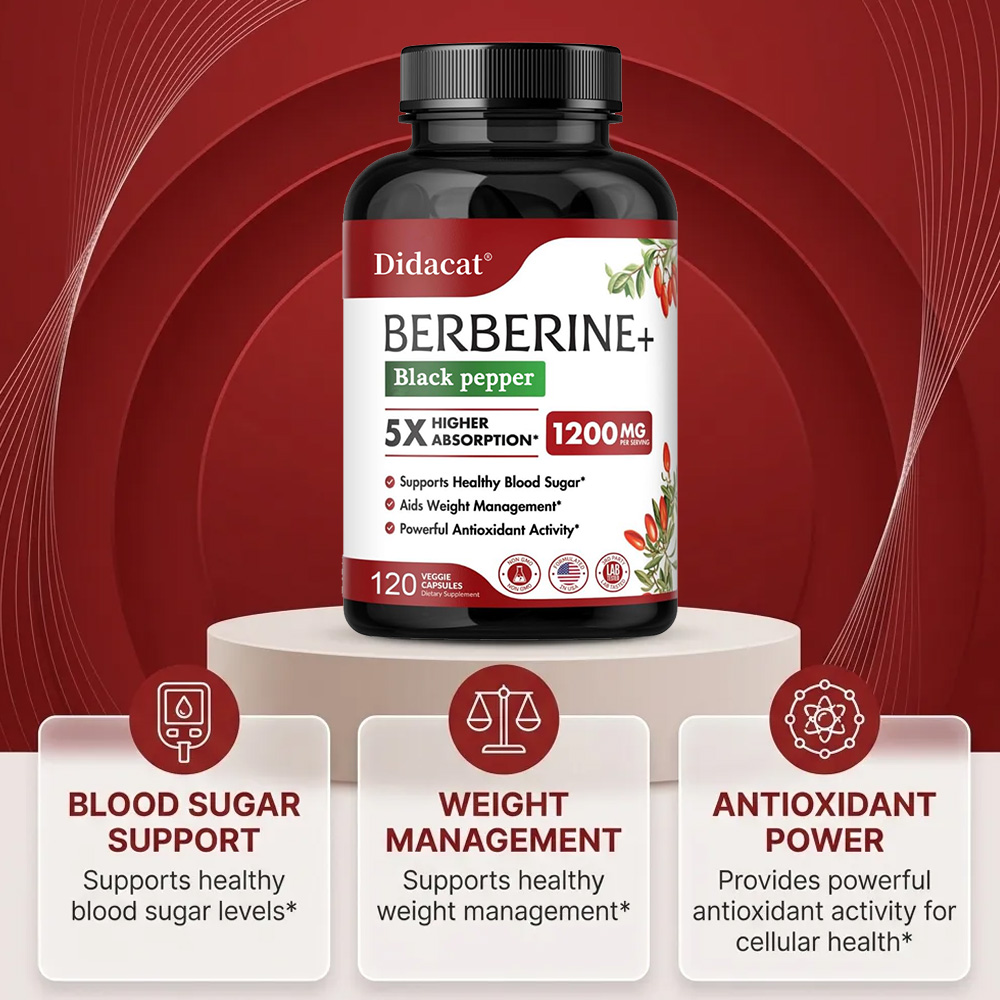 Berberine Supplement 1200mg -  - Berberine Hcl Capsule 评论和价格