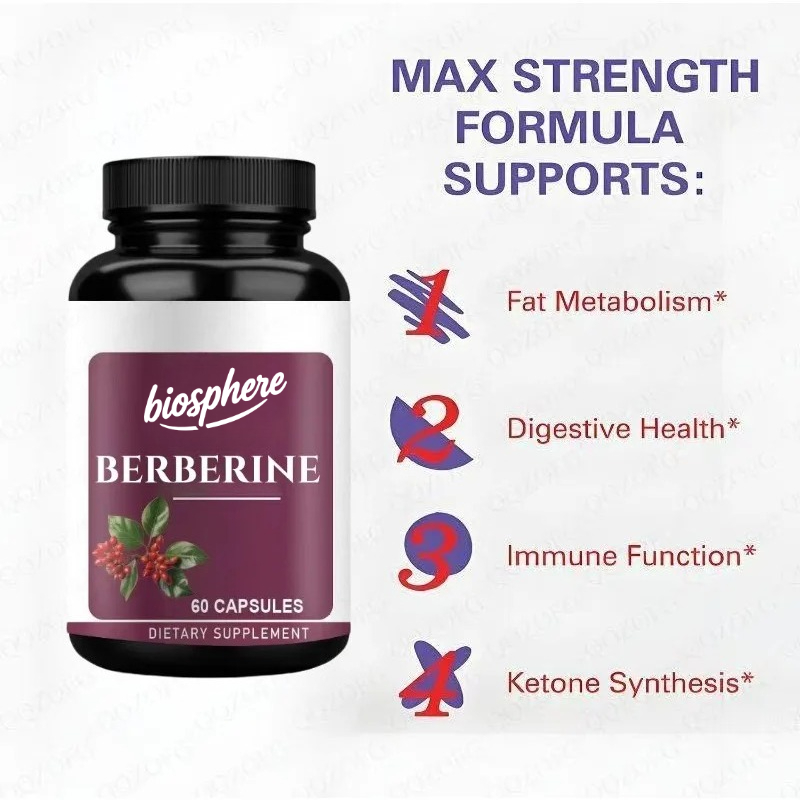 Berberine Supplement-60 vegeta - Berberine Hcl Capsule 评论和价格