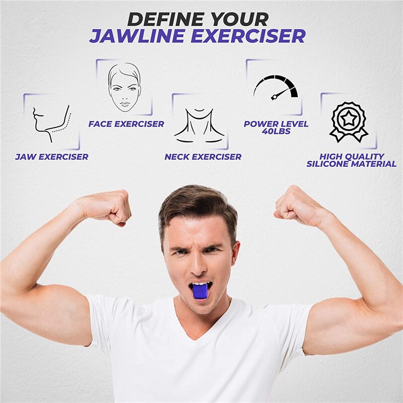 Jawline Exerciser Facial Jaw M - Nutrition And Fitness 评论和价格